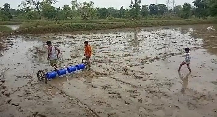 पैडी सीड ड्रम तकनीक के प्रयोग से किसानों को मिल रहा है लाभ