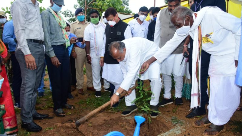 गृह मंत्री ने ऑक्सीवन का किया लोकार्पण 