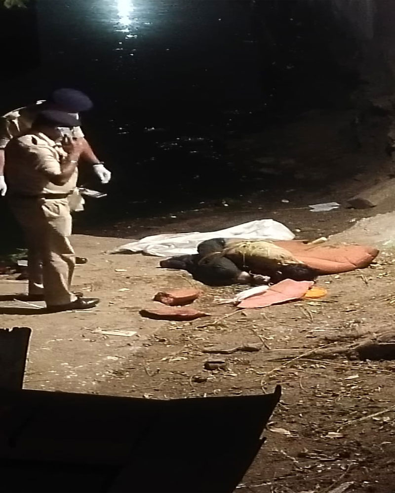 राजधानी के बूढ़ातालाब में आज शाम बोरी में बंधी मिली लाश