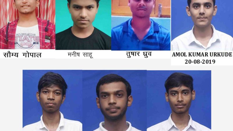एनडीए की प्रवेश परीक्षा में सफल हुए प्रयास आवासीय विद्यालय के सात छात्र