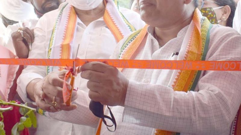 199 करोड़ रूपए की लागत से बने जल शोधन संयंत्र एवं  उच्च स्तरीय जलागार का मंत्री द्वय ने किया लोकार्पण