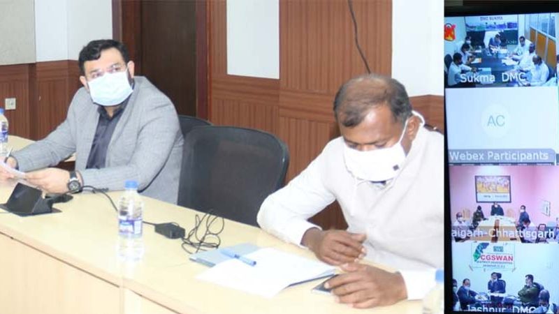 धान खरीदी की तैयारियों की उच्च स्तरीय समीक्षा: मुख्यमंत्री के निर्देशों से कराया गया अवगत