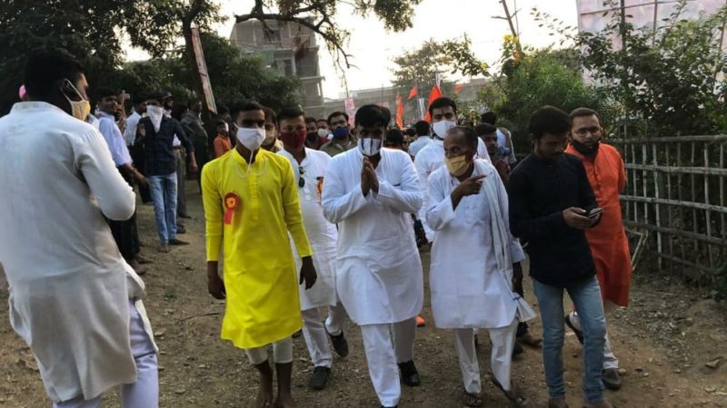 प्रदेश कांग्रेस महामंत्री पंकज शर्मा ने छठ पूजा कर दी शुभकामनाएं