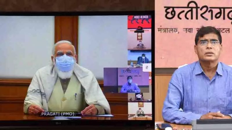 प्रधानमंत्री नरेन्द्र मोदी ने छत्तीसगढ़ राज्य द्वारा की गई कार्यवाही की तारीफ करते हुए धन्यवाद दिया