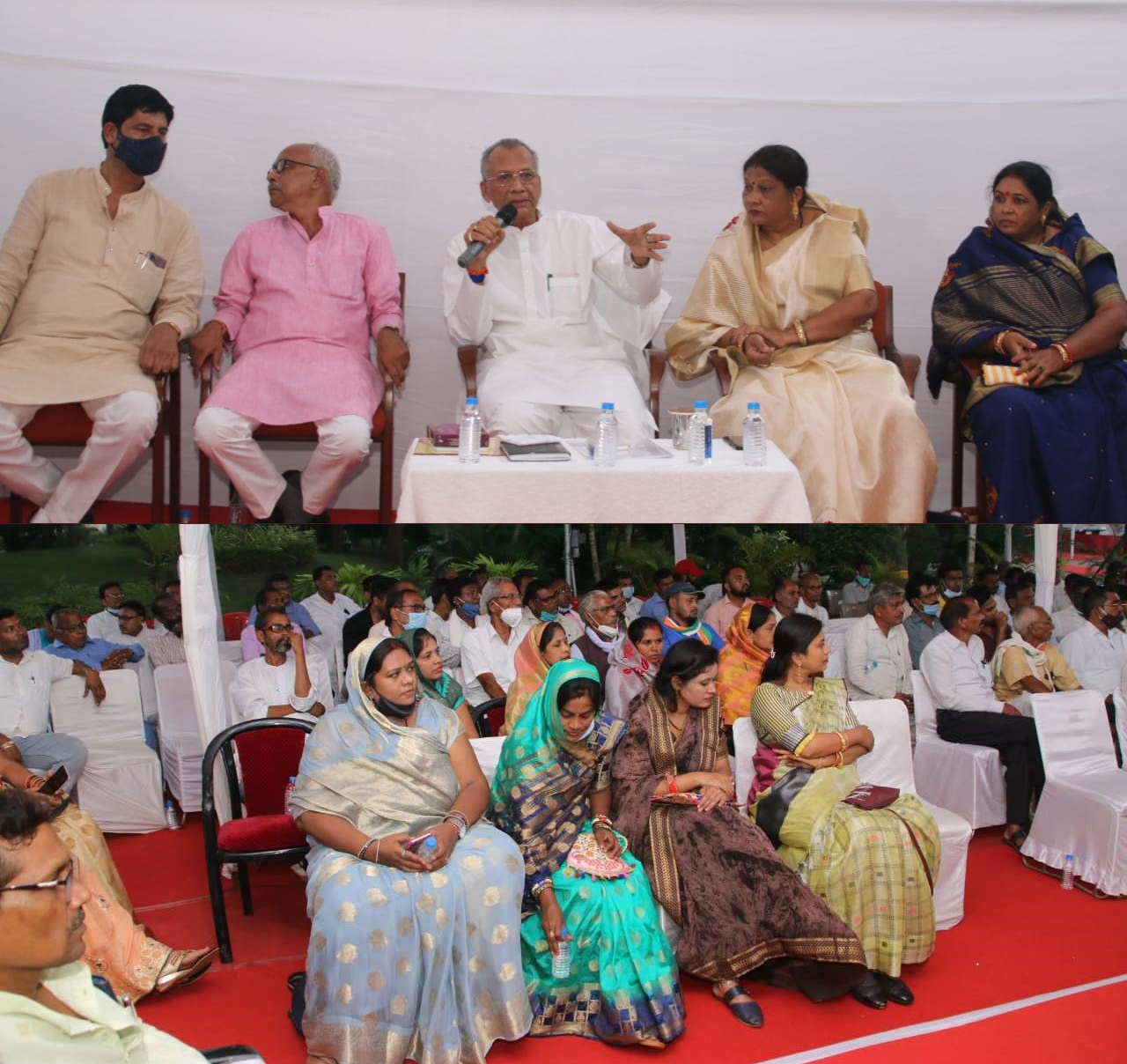 क्षेत्र के व्यवस्थित विकास के लिए सबकी सहभागिता जरूरी: मंत्री श्री ताम्रध्वज साहू….लोक निर्माण मंत्री ने जनप्रतिनिधियों और अधिकारियों की बैठक लेकर विकास कार्यो की समीक्षा की