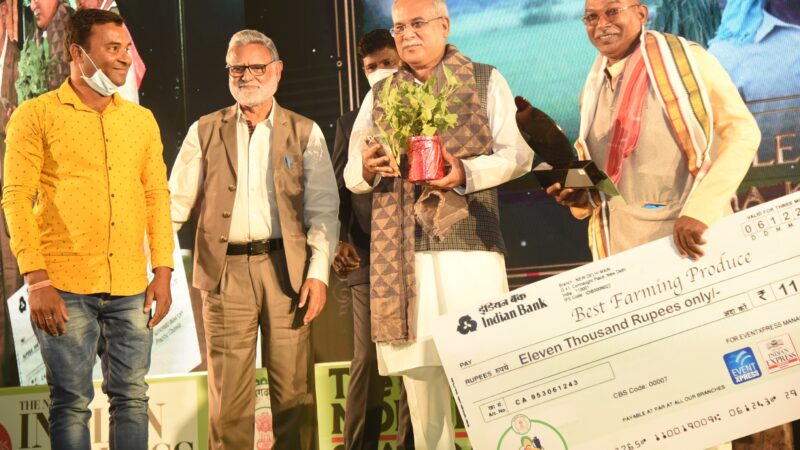 छत्तीसगढ़ में हुआ है सर्वाधिक लंबाई के बैंगन ‘‘निरंजन‘‘ का ईजाद