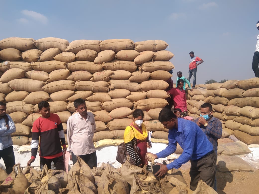 राज्य सरकार के किसान हितैषी फैसलों से साल दर साल बना धान खरीदी का नया कीर्तिमान…किसानों की चिंता हुई दूर: खेती-किसानी बना लाभकारी व्यवसाय