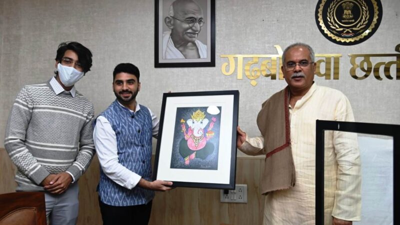मुख्यमंत्री से एशिया कला महोत्सव के निदेशक से ईशान बल्ला ने की सौजन्य मुलाकात… छत्तीसगढ़ में कला-संस्कृति को सहेजने किये जा रहे कार्यों को सराहा
