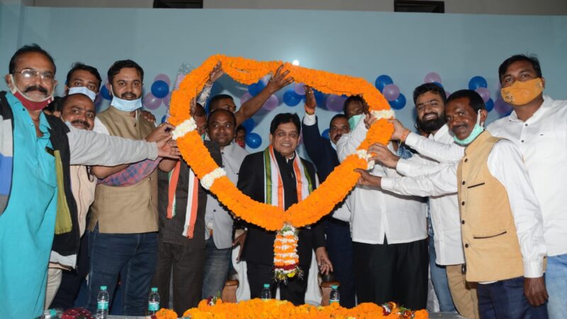 नगरीय प्रशासन मंत्री डॉ. डहरिया ने आरंग में करोड़ों के विकास कार्यों की दी सौगात