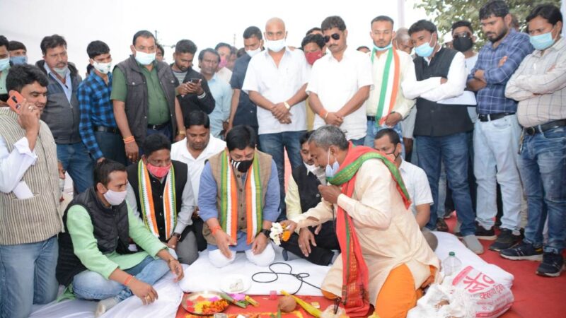 नगरीय प्रशासन मंत्री ने 40 करोड़ के विकास कार्यों का किया भूमिपूजन