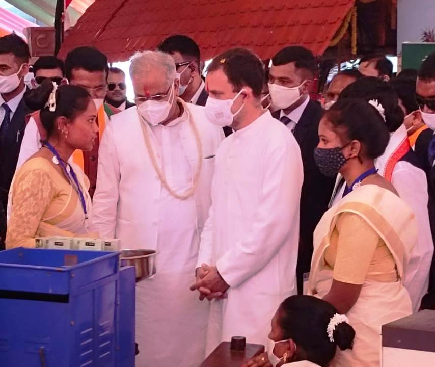 सांसद श्री गांधी ने जैविक जिला बनने की ओर अग्रसर दंतेवाड़ा की सराहना की