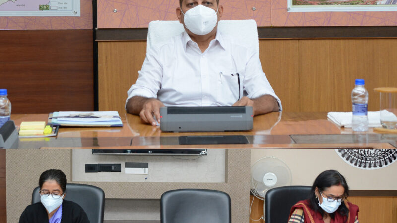 स्वास्थ्य सेवाओं की बेहतरी के लिए राज्य की 338.79 करोड़ रूपए की वार्षिक कार्ययोजना को मिली स्वीकृति…15वें वित्त आयोग के तहत मिली स्वीकृति