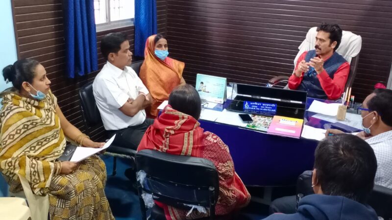 ग्रीष्म कालीन की तैयारी हेतु निगम जल विभाग अध्यक्ष अवैश हाशमी ने बैठक बुलाया