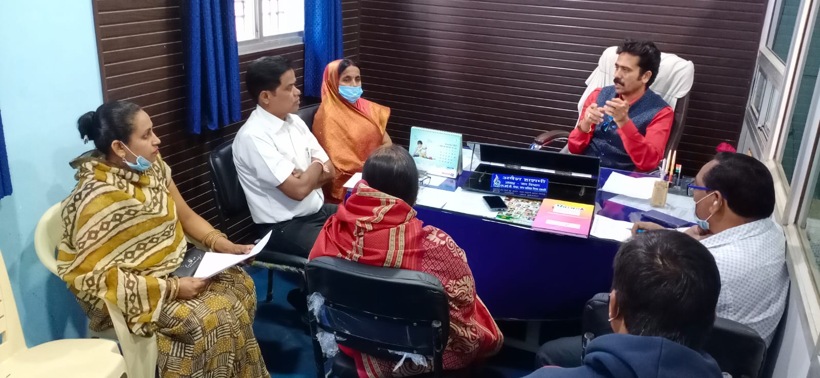 ग्रीष्म कालीन की तैयारी हेतु निगम जल विभाग अध्यक्ष अवैश हाशमी ने बैठक बुलाया