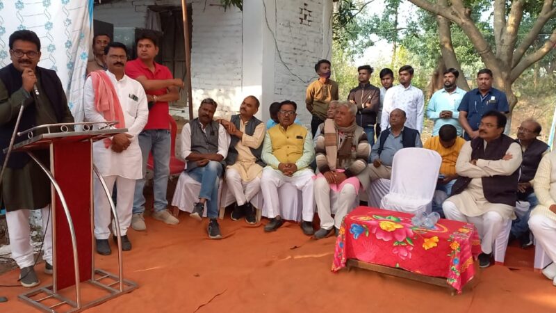 खोडरी अरपा महोत्सव में शामिल हुए पर्यटन मण्डल अध्यक्ष अटल श्रीवास्तव