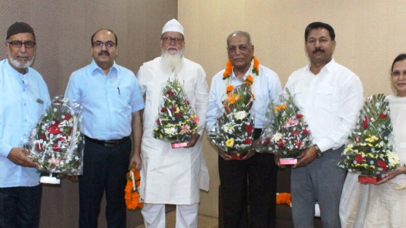 सेवानिवृत्त न्यायाधीश श्री गुलाम मिन्हाजुद्दीन छत्तीसगढ़ राज्य वक्फ बोर्ड के अध्यक्ष निर्वाचित