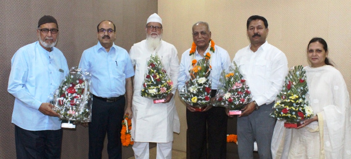 सेवानिवृत्त न्यायाधीश श्री गुलाम मिन्हाजुद्दीन छत्तीसगढ़ राज्य वक्फ बोर्ड के अध्यक्ष निर्वाचित