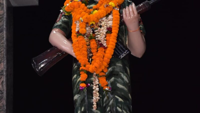 शहीद श्री पूर्णानंद साहू को मरणोपरांत अदम्य साहस एवं वीरता के लिए राष्ट्रपति ने शौर्य चक्र से किया सम्मानित