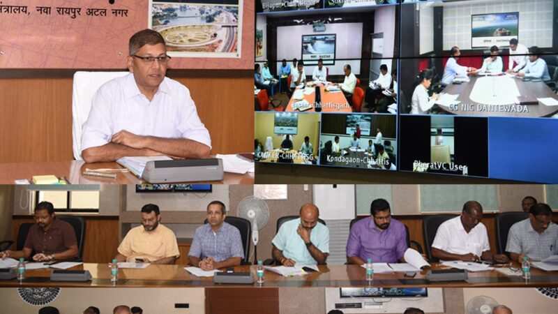मुख्य सचिव ने शासन की सर्वोच्च प्राथमिकता के कार्यों की समीक्षा की