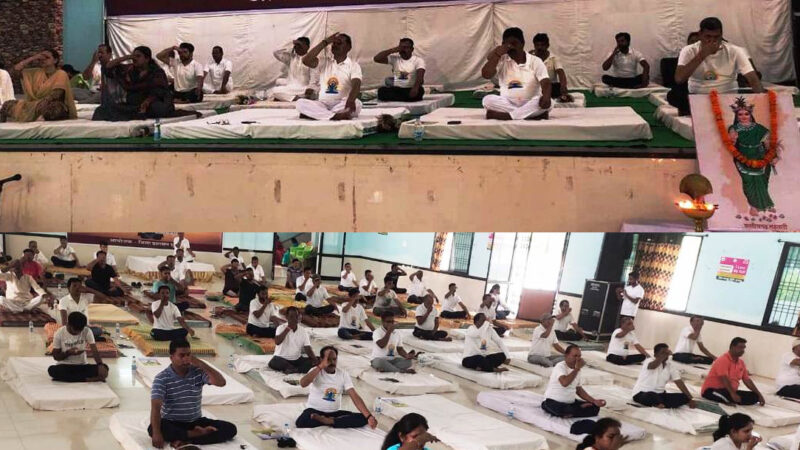 योगाभ्यास हमारी शारीरिक तथा मानसिक क्षमताओं में वृद्धि करता है – मंत्री डॉ. टेकाम