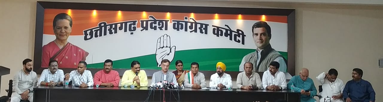 राज्यसभा सांसद विवेक तन्खा की पत्रकारवार्ता