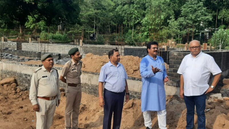 पर्यटन मण्डल अध्यक्ष अटल श्रीवास्तव ने तुरतुरिया, बलौदाबाजार के दौरे पर रहे
