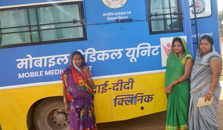 मुख्यमंत्री दाई दीदी क्लीनिक:एक लाख से ज्यादा महिलाओं का निःशुल्क इलाज
