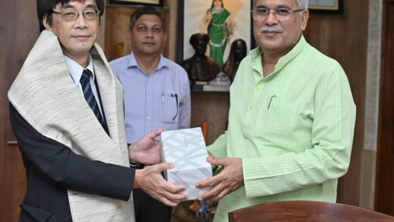छत्तीसगढ़ में विकास की संभावनाओं को देखते हुए प्रतिनिधिमंडल ने जतायी निवेश तथा सहयोग की इच्छा