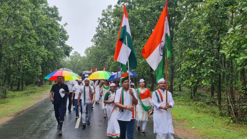90 विधानसभा क्षेत्रों में कांग्रेस की 6 दिवसीय तिरंगा यात्रा शुरू