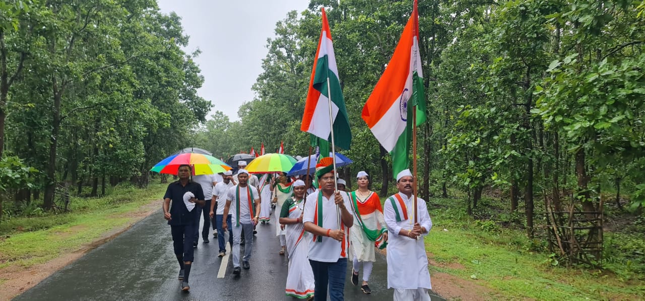 90 विधानसभा क्षेत्रों में कांग्रेस की 6 दिवसीय तिरंगा यात्रा शुरू