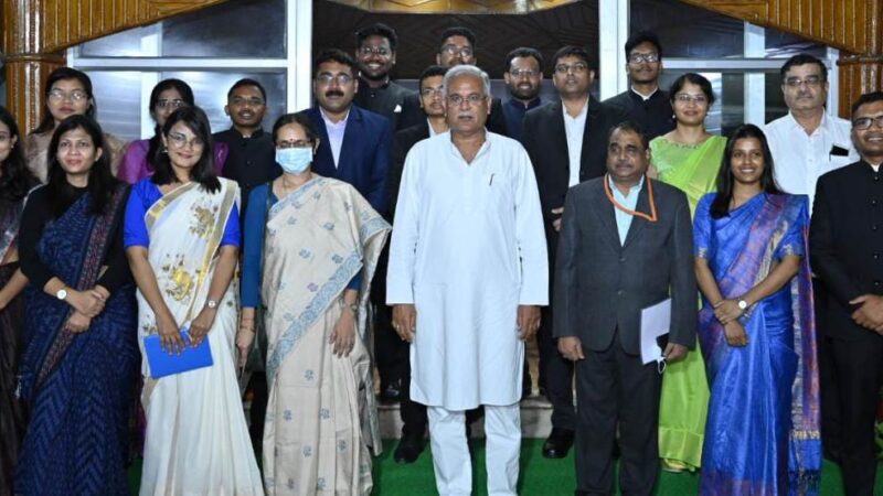 नवाचार के अवसरों का जनहित तथा क्षेत्र के विकास में करें बेहतर उपयोग: मुख्यमंत्री श्री भूपेश बघेल