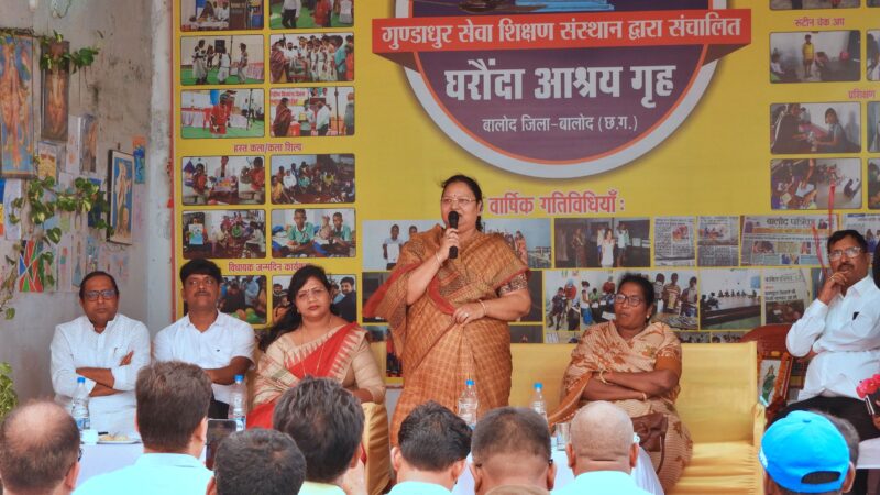 ईश्वर ने दिव्यांगों को अपार प्रतिभा दिया है-मंत्री श्रीमती भेंडिया