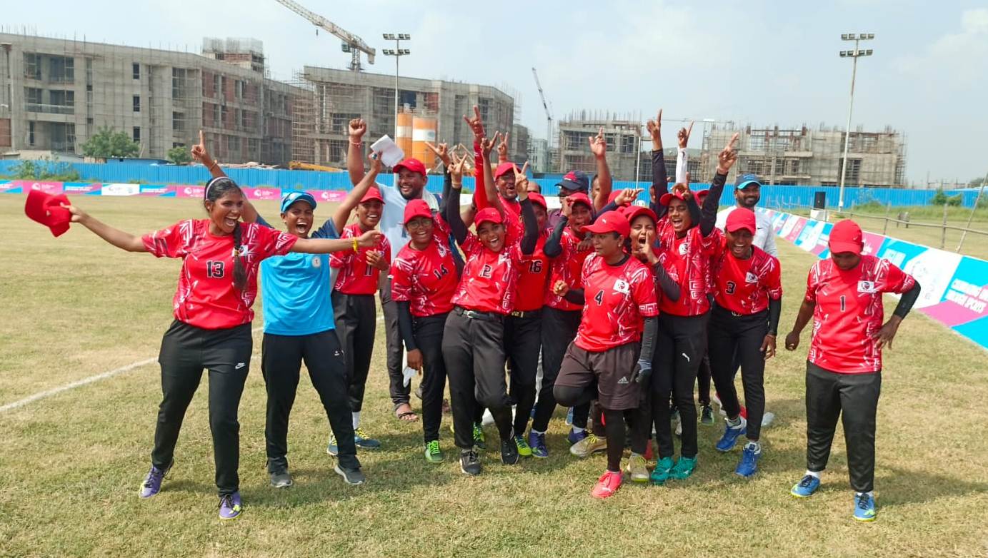 अपने पूल में सबसे आगे है छत्तीसगढ़ की सॉफ्टबॉल महिला टीम कल दिल्ली से होगा मुकाबला