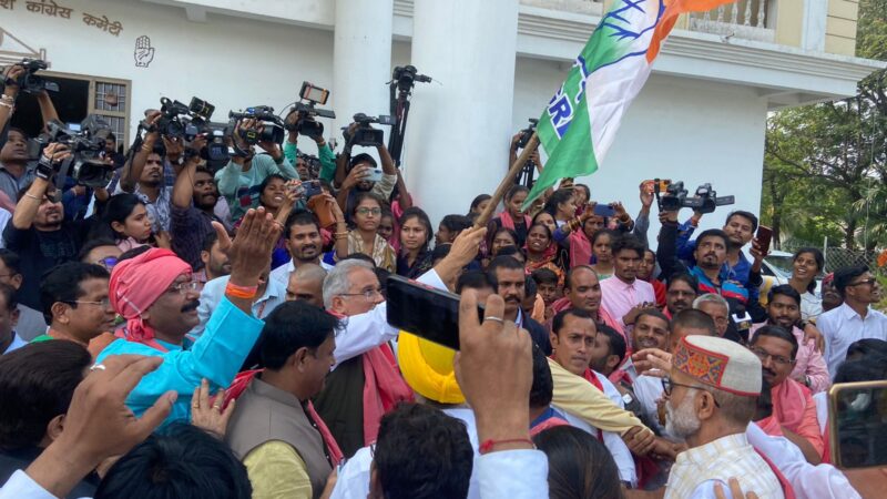 किसान कांग्रेस के प्रदेशअध्यक्ष रामविलास साहू के नेतृत्व में किसान जोड़ों सम्मान यात्रा निकाली