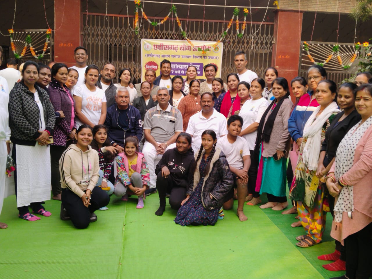 योग आयोग के अध्यक्ष श्री ज्ञानेश शर्मा ने रायपुर में 25 वें निःशुल्क नियमित योगाभ्यास केंद्र का किया शुभारंभ