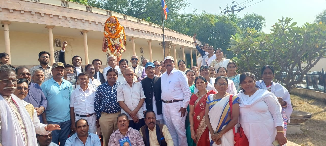 भारतीय बौद्ध महासभा ने मनाया डाँ. अम्बेडकर जी का 66 वां महापरिनिर्वाण दिवस