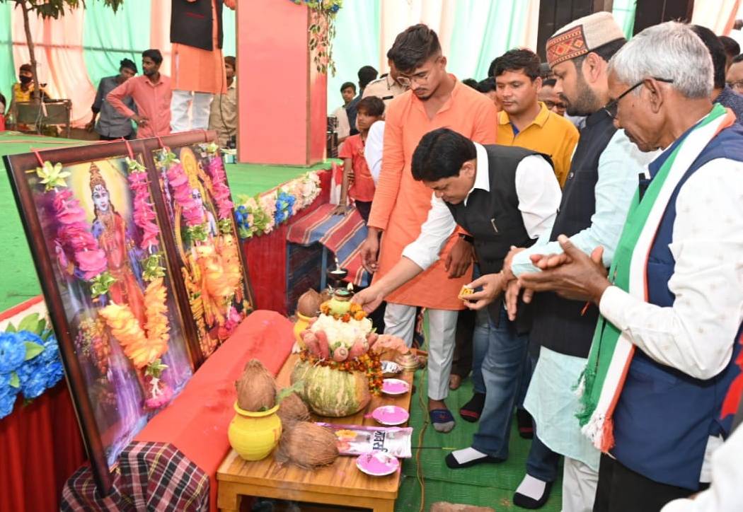 पटेल मरार समाज भवन का किया लोकार्पण