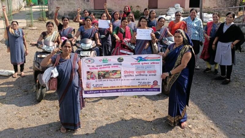 पोषण के पावर हाउस ’मिलेट्स’ के फायदों के बारे में लोगों को किया जा रहा जागरूक