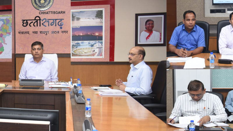 पंचायत ग्रामीण विकास, इलेक्ट्रॉनिक एवं सूचना प्रौद्योगिकी विभाग के कार्यों की समीक्षा