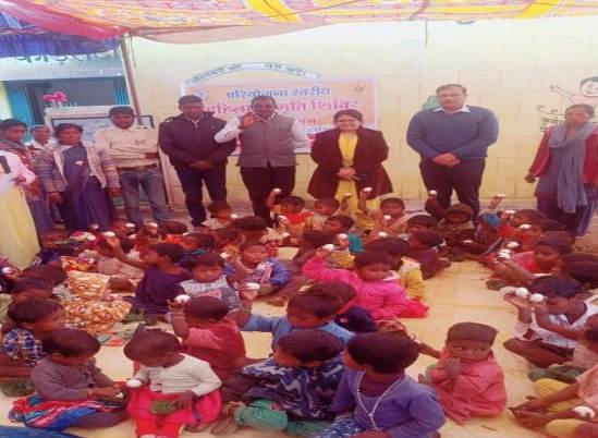 विशेष पिछड़ी जनजाति पहाड़ी कोरवा के 600 बच्चे हुए कुपोषण मुक्त