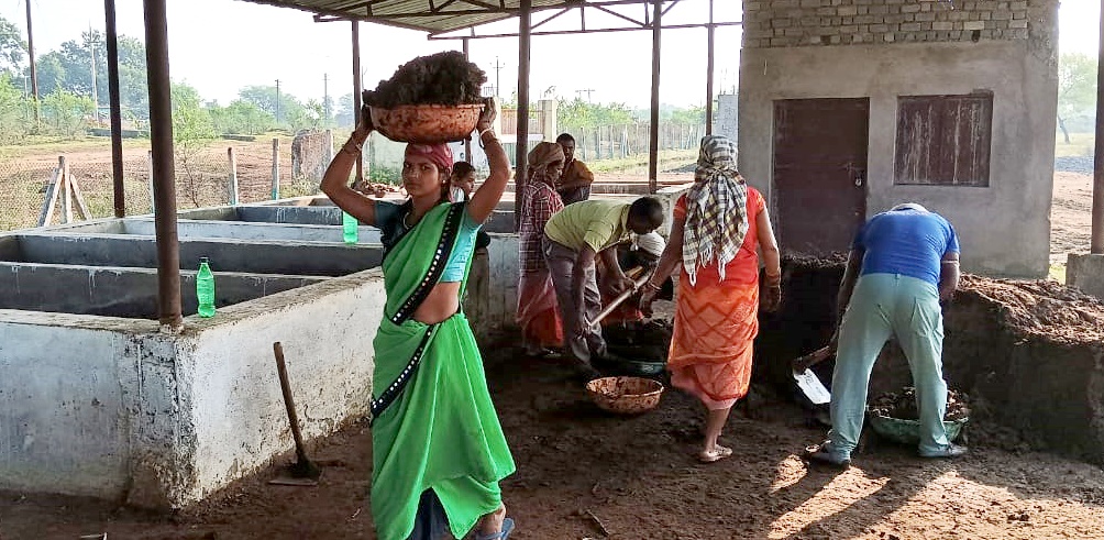 गौठान बना समूह की महिलाओं के लिए आमदनी का जरिया