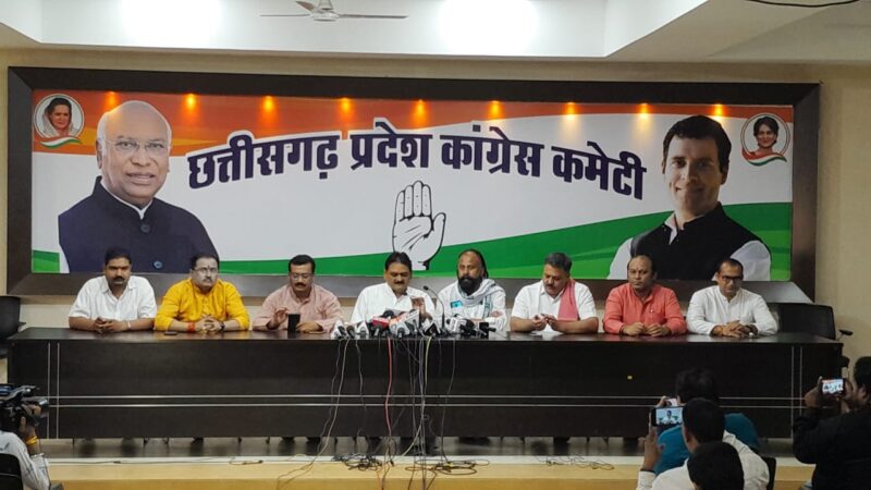 भाजपा के रमन सिंह के कार्यकाल में देश का सबसे बड़ा संगठित आबकारी घोटाला तत्कालीन रमन सरकार ने किया था:कांग्रेस