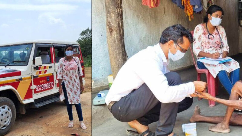 ग्रामीणों के लिए संजीवनी बनी ‘डॉक्टर तुमचो दुआर‘