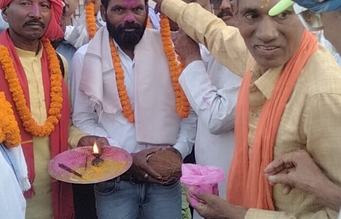 रामलाल यादव छत्तीसगढ़ झेरिया यादव समाज के रायपुर जिला अध्यक्ष बनने पर यादव समाज ने दी बधाई
