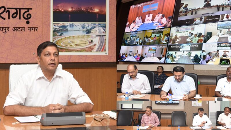 सड़कों पर पशुओं के कारण हो रही सड़क दुर्घटनाओं को रोकने हो प्रभावी कार्यवाही : मुख्य सचिव