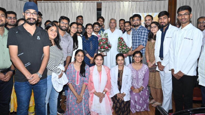 जूनियर डॉक्टरों ने शिष्यवृत्ति बढ़ाने पर मुख्यमंत्री का जताया आभार