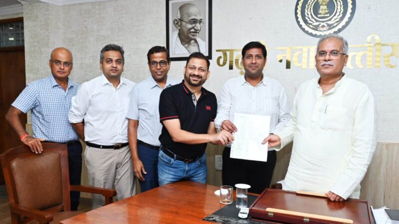 मुख्यमंत्री श्री भूपेश बघेल से क्रेडाई छत्तीसगढ़ केपदाधिकारियों ने की सौजन्य मुलाकात