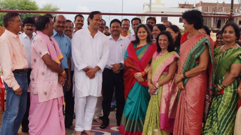 संसदीय सचिव श्री विकास उपाध्याय ने राजधानी रायपुर में अघरिया समाज के सामुदायिक भवन का किया भूमिपूजन