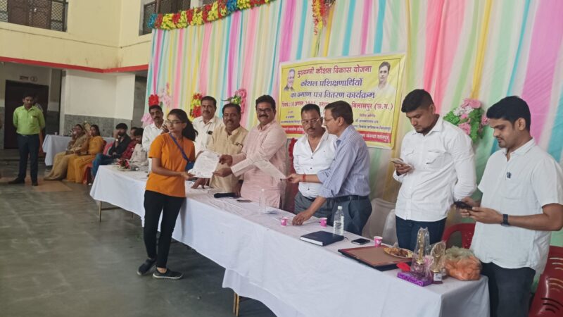 मुख्यमंत्री विकास कौशल योजना ग्रामीण युवाओं को रोजगारोन्मुखी एवं आत्मनिर्भर बना रही हैं…अटल श्रीवास्तव