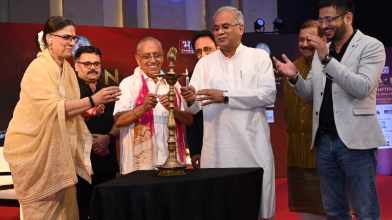 मुख्यमंत्री शामिल हुए भारत-24 के ‘विजन न्यू छत्तीसगढ़‘ कार्यक्रम में